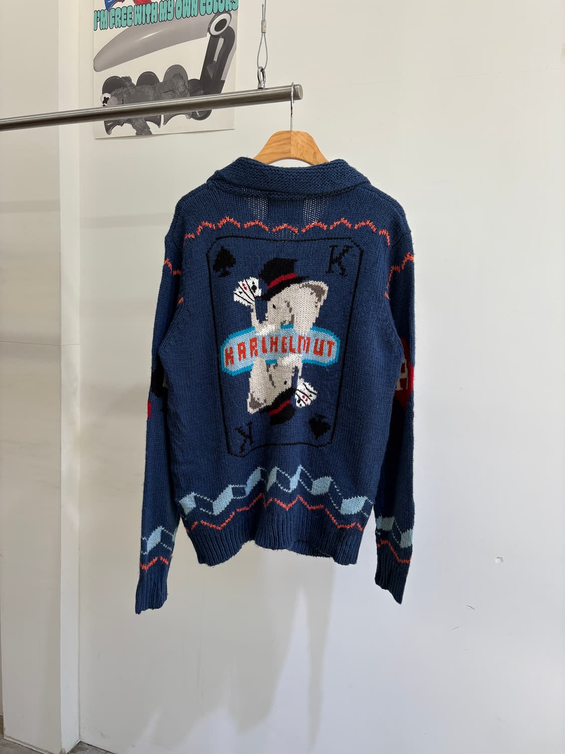 KARL HELMUT 니트집업 상품이미지5