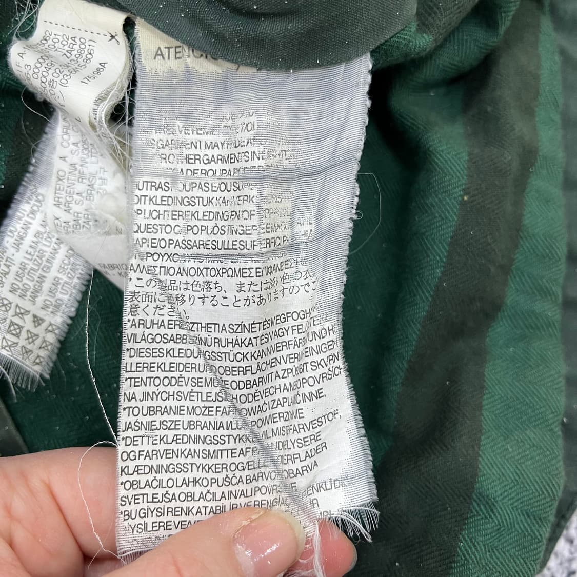 L 자라 여성 왁스 자켓 0313M 상품이미지3