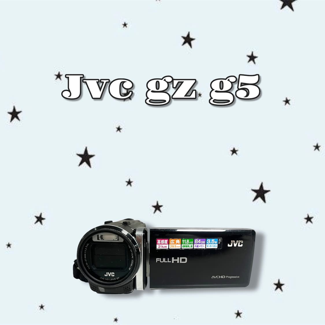 풀구성/무조건 소장 / 극희귀매물 / Jvc gz g5 빈티지 캠코더 상품이미지1