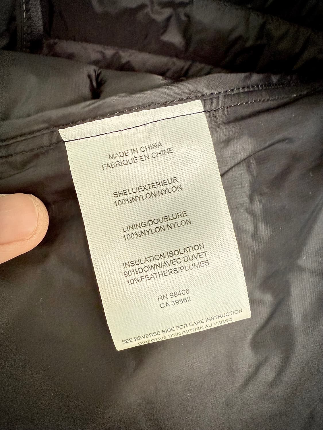 띠어리 THEORY HAISER 슬림 다운 자켓 M(100) 판매 상품이미지7