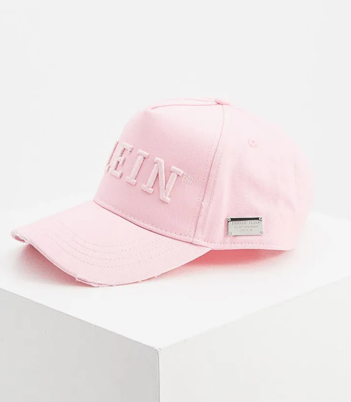 필립플레인 핑크 볼캡 모자 상품이미지2