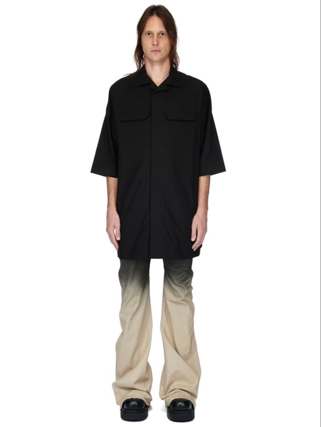 릭오웬스 바이어스 그라데이션 부츠컷 구매글 상품이미지1