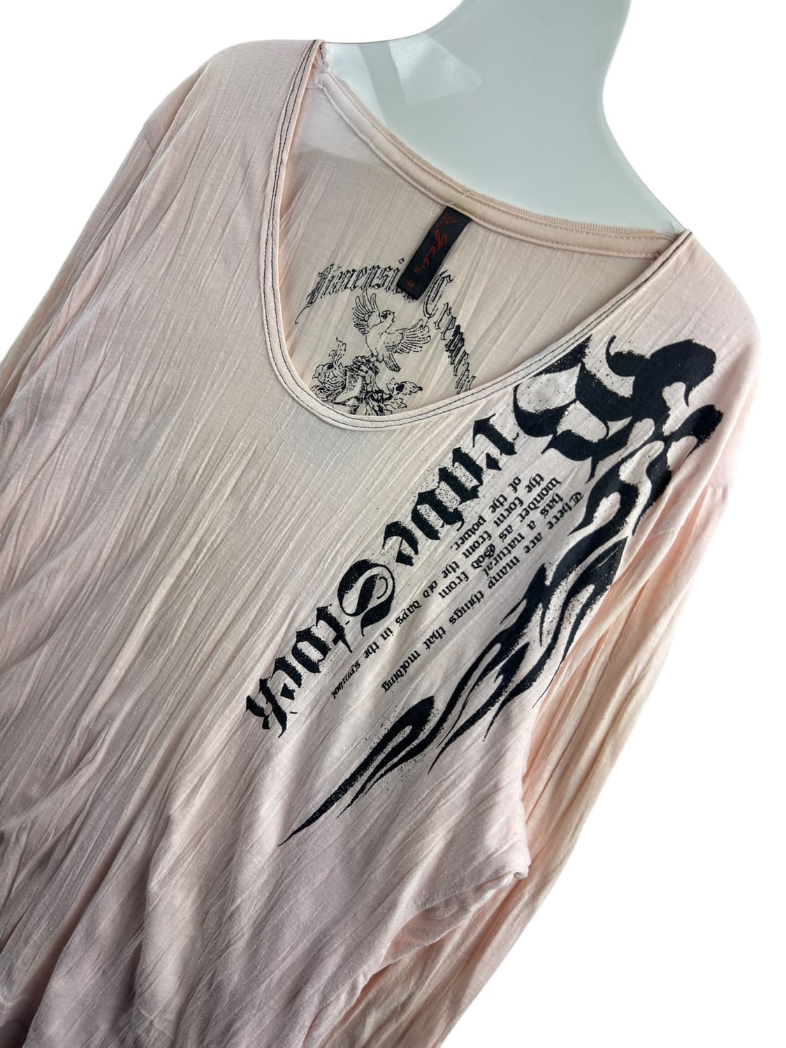 JPN Y2K 핑크 롱슬리브1296 상품이미지3