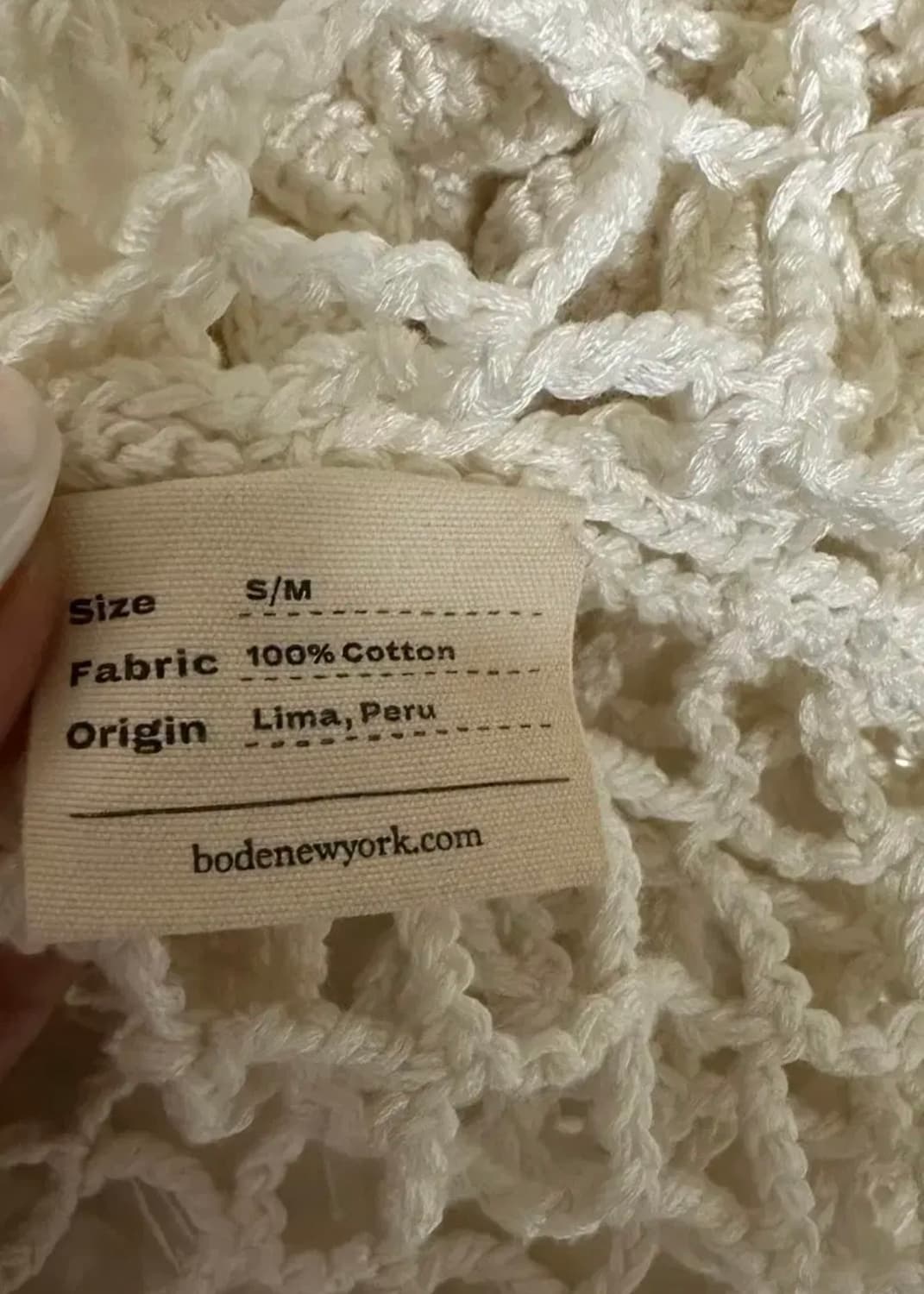 Bode 보디 베리  폼폼 크로셰 니트 셔츠 one of a kind 상품이미지4