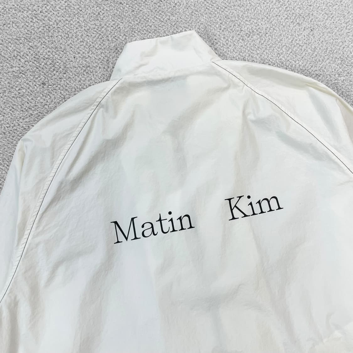 마뗑킴 Matin kim 코팅 자켓 화이트 상품이미지3