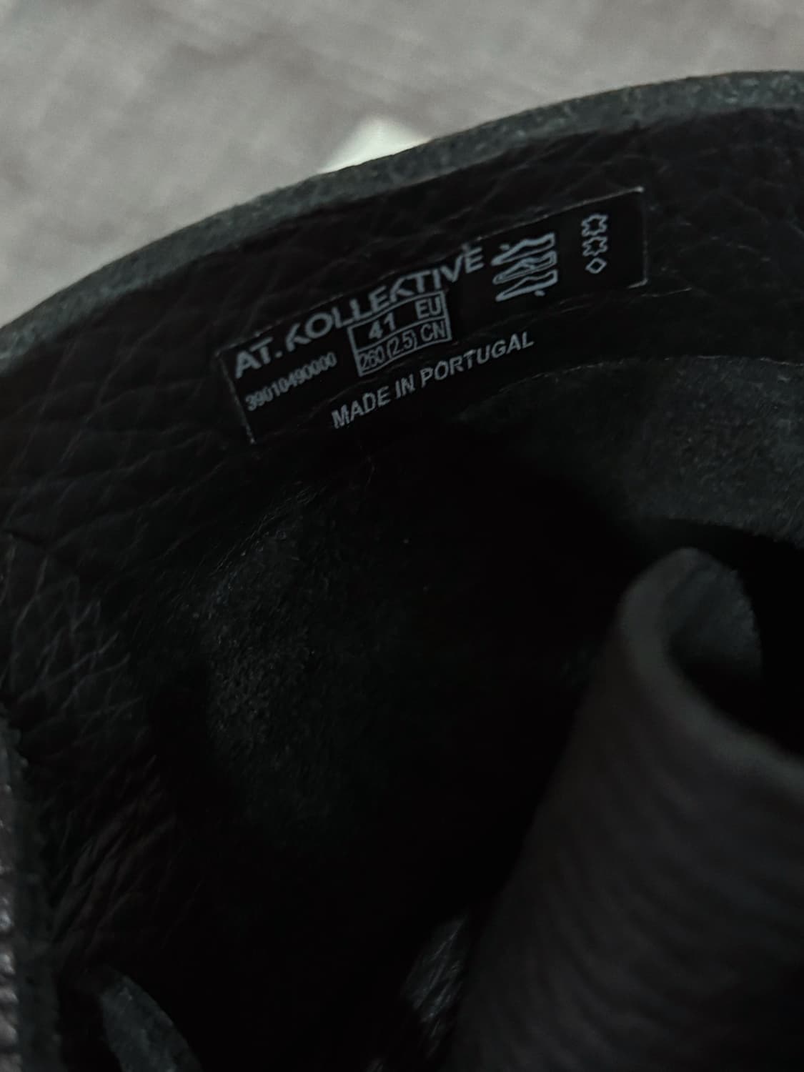 앳콜렉티브 데저트 부츠 블랙 41 상품이미지4