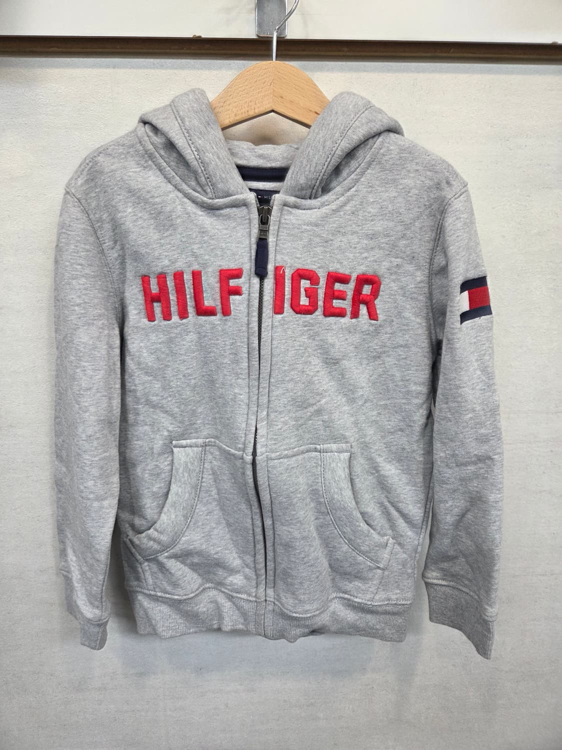 타미힐피거 키즈 기모 후드집업  6 7 상품이미지1