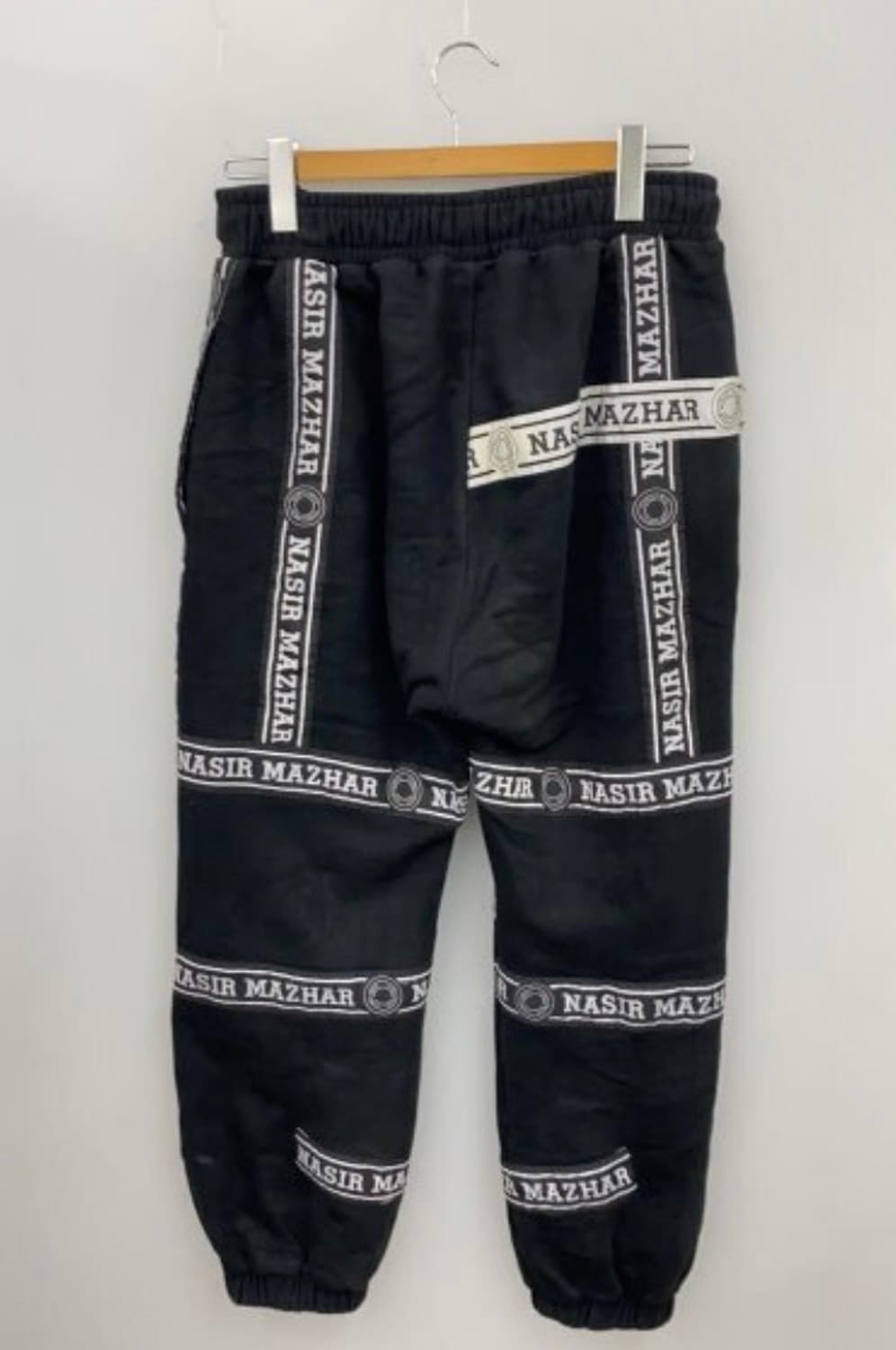 나시르 마자르 로고 테이프 바지 상품이미지2