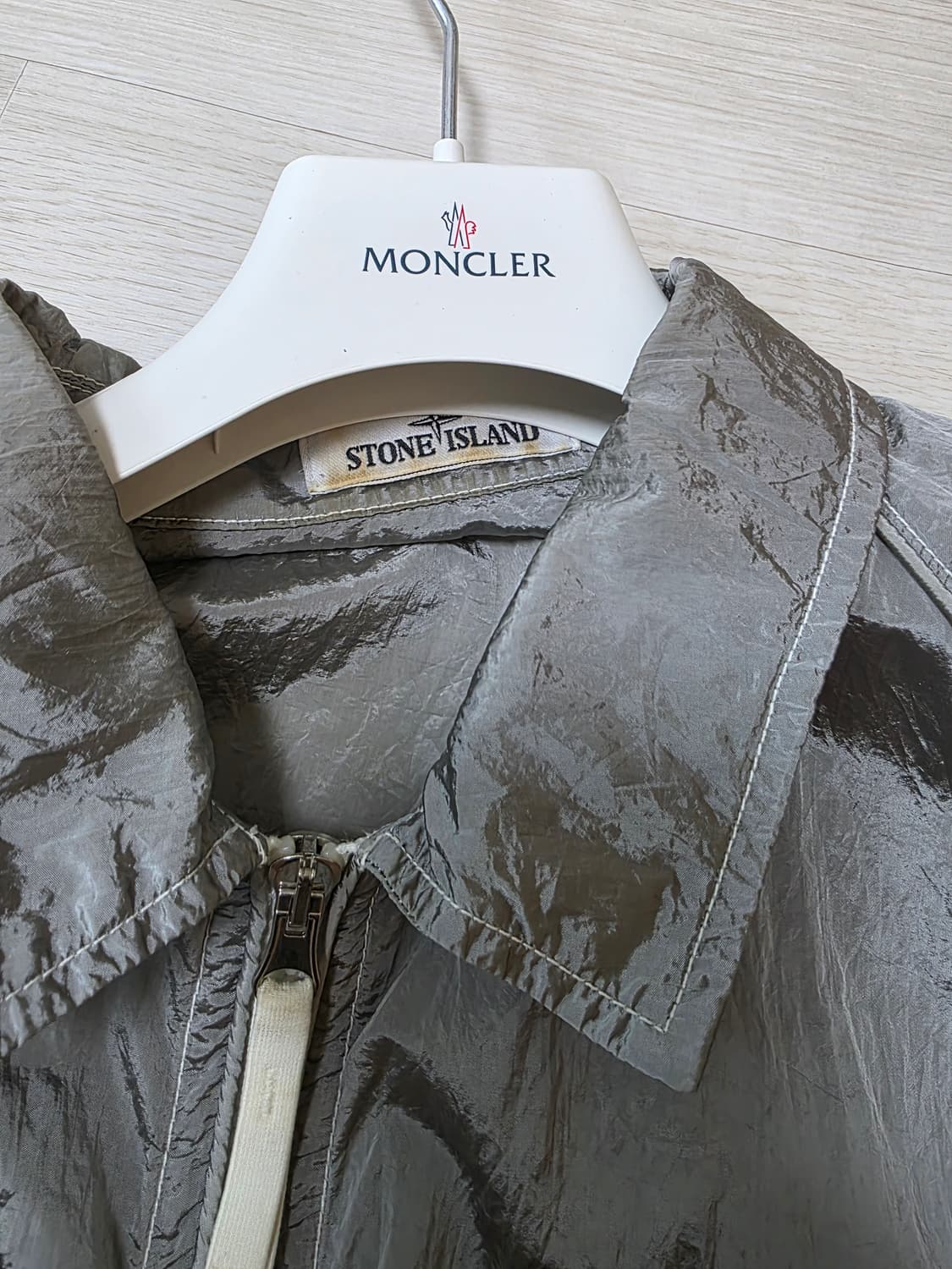 스톤아일랜드 나일론메탈 오버셔츠 22ss xxl 상품이미지6