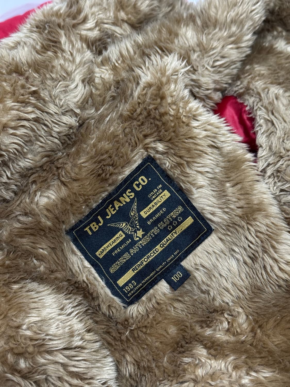 tbj jeans co / y2k 프린팅 플러프 후드 집업 상품이미지4