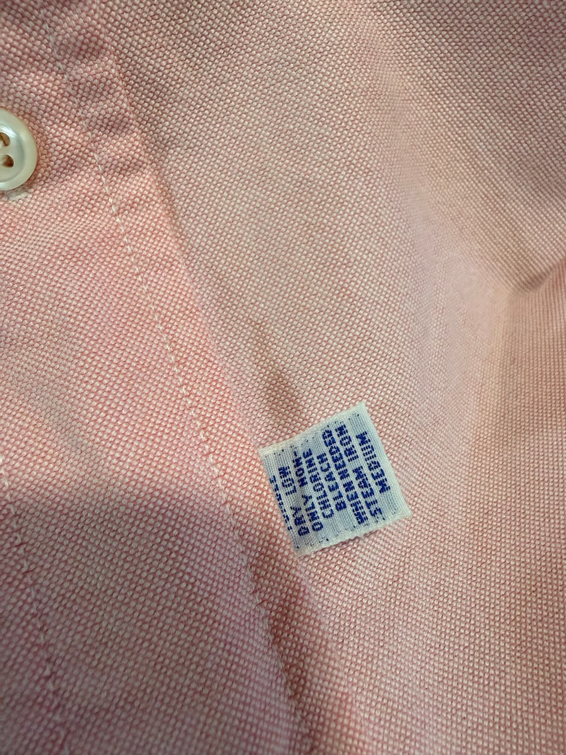 M 폴로 랄프로렌 POLO 클래식핏 옥스포드 버튼다운 셔츠 핑크 상품이미지6