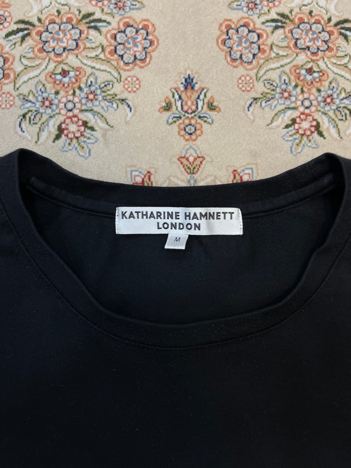 캐서린 햄넷 런던 LOVE YOUR SELF 티셔츠 반팔 상품이미지5