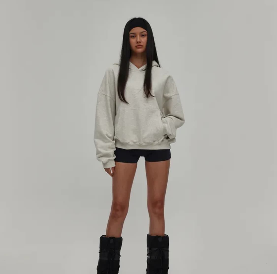 블랙업 헤비스웨트 오버핏 후드 상품이미지1
