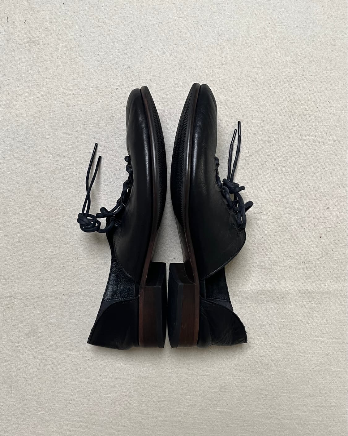 요지야마모토 사이드오픈 레이스업 슈즈 yohji yamamoto y’s 상품이미지4