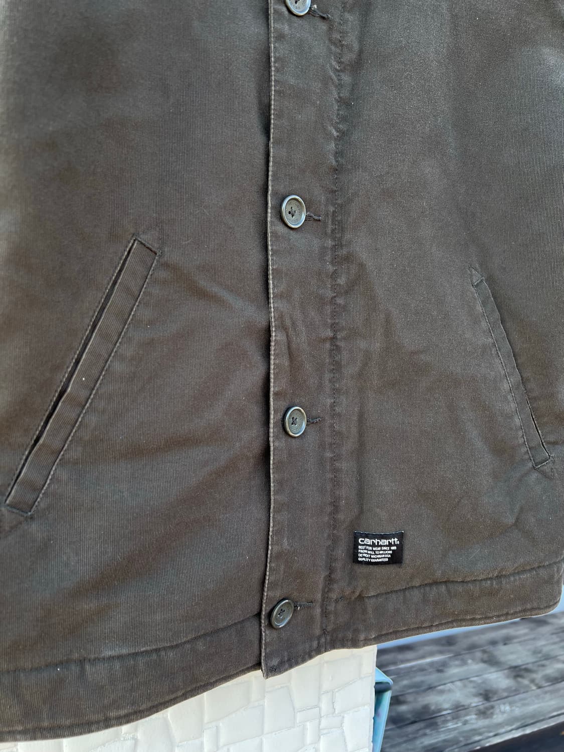 칼하트 쉐필드 덱자켓 M 상품이미지3
