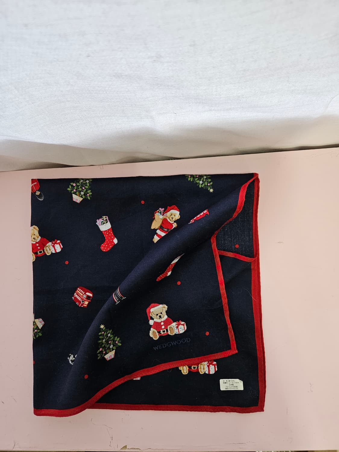 웨지우드(Wedgwood) 손수건 4장 일괄판매 상품이미지5
