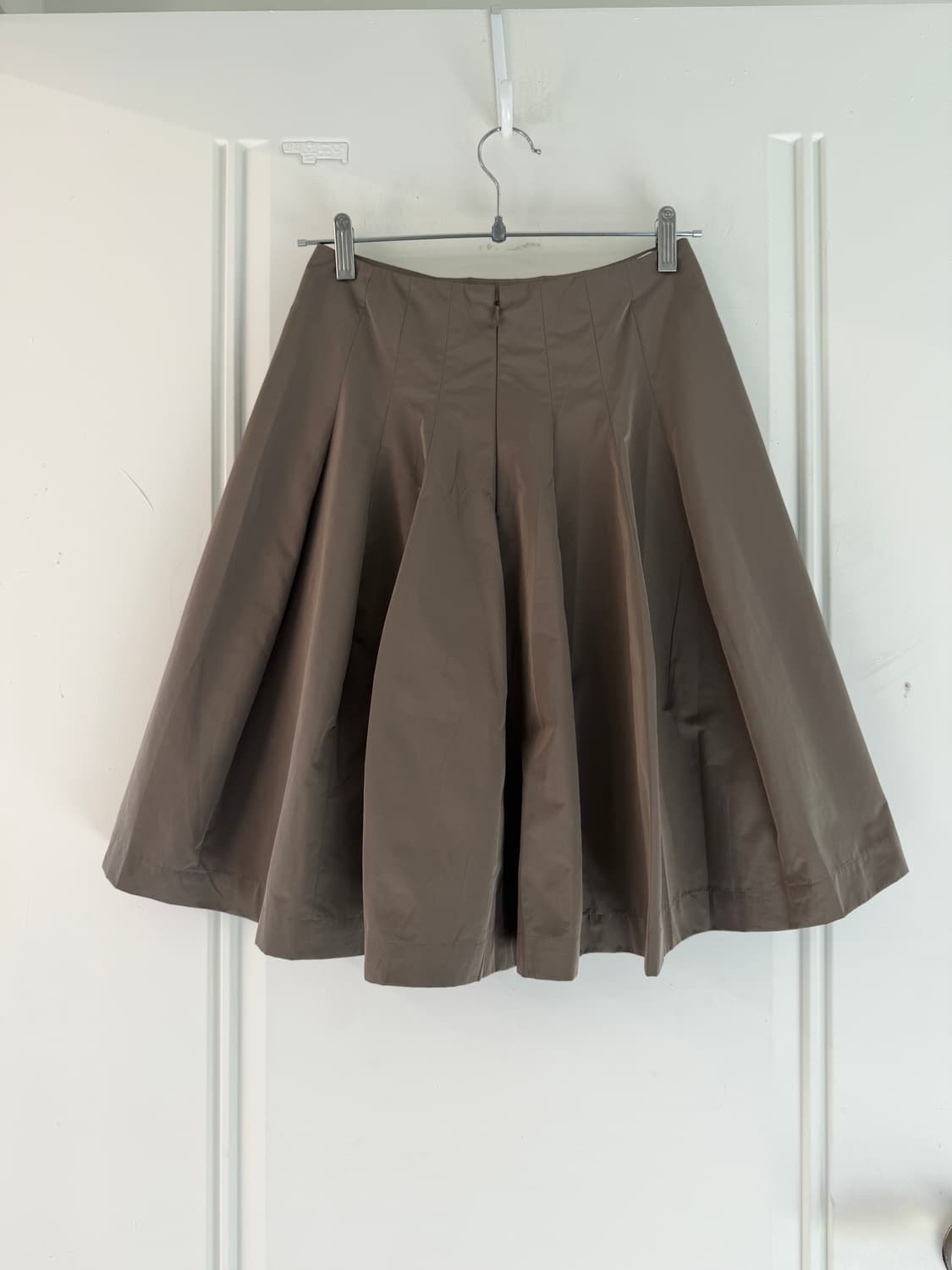 일본빈티지 모카 핀턱 미디스커트 상품이미지7