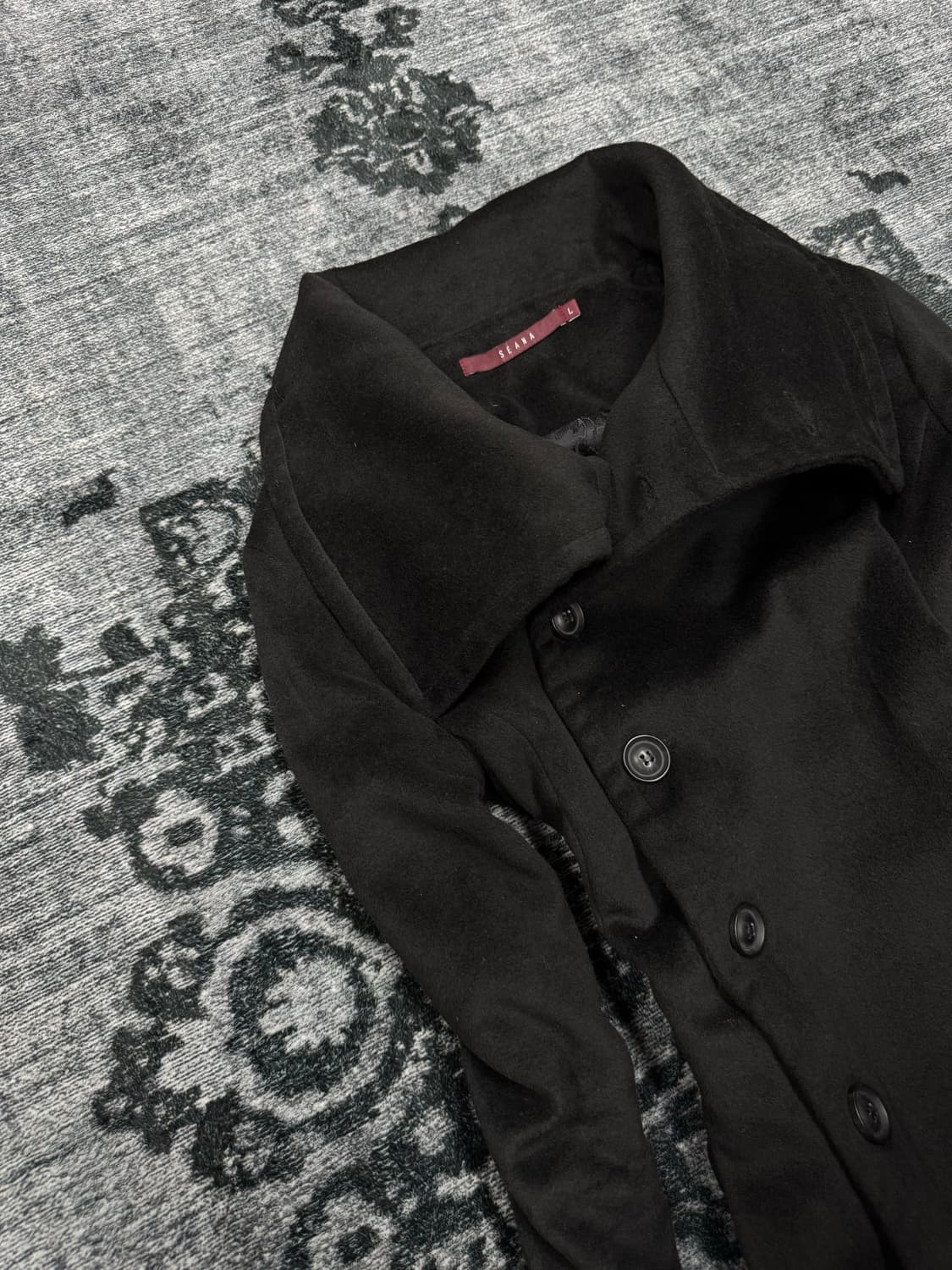 Seana 00s vkei high neck wool jacket 상품이미지3