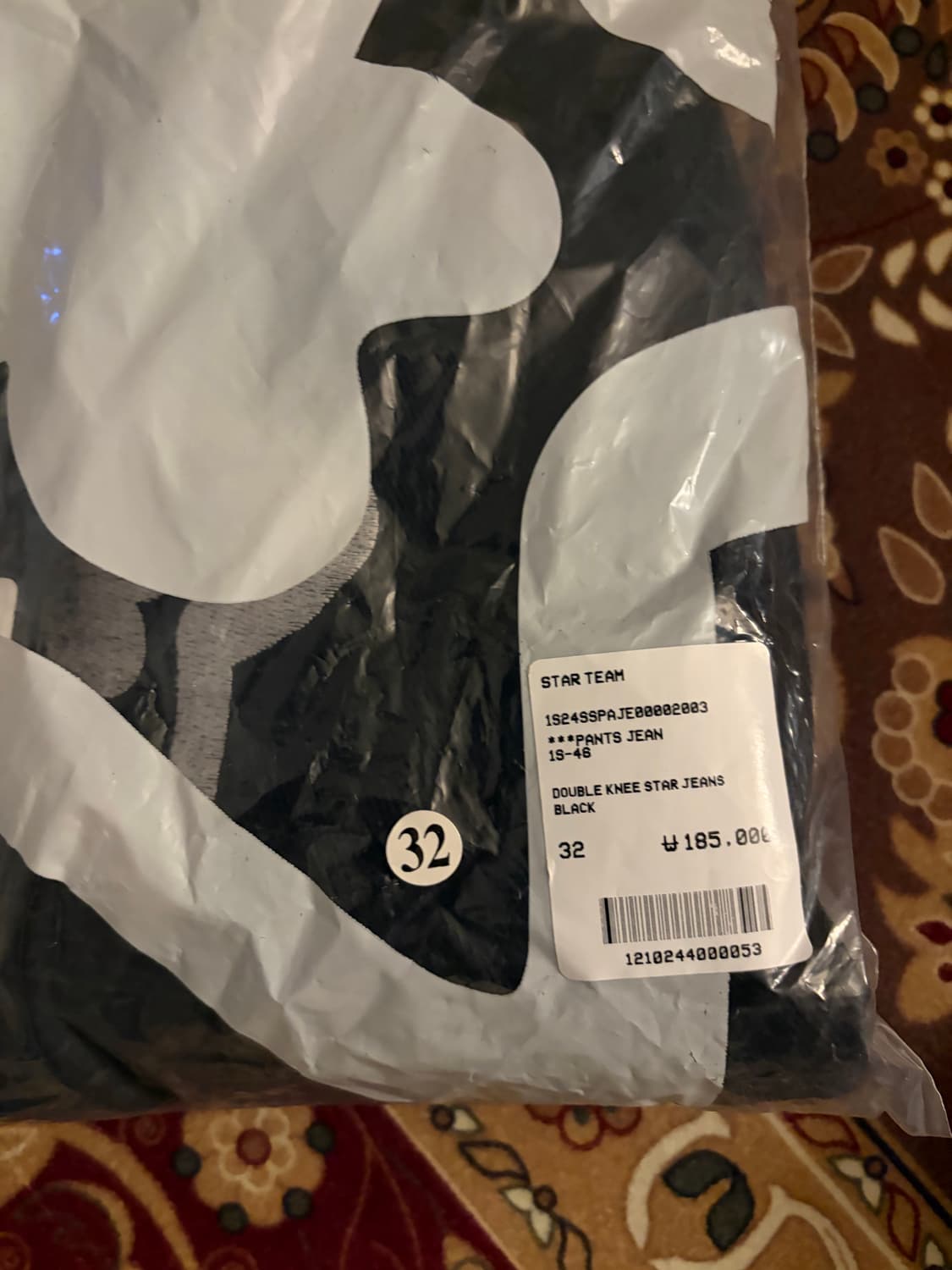 스타팀 더블니 블랙 상품이미지5