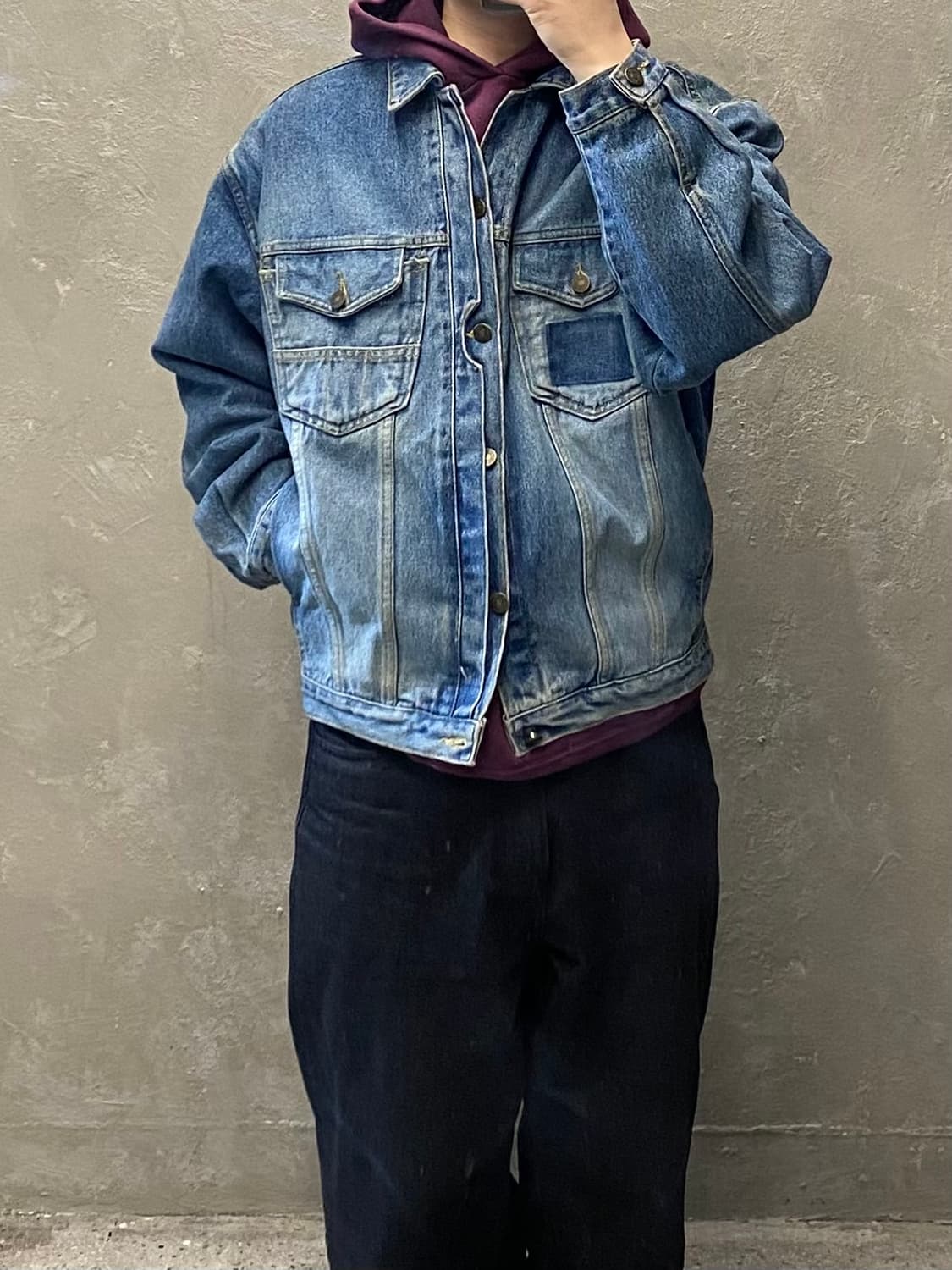 [XL] 90s Vintage 빈티지 데님 트러커 자켓 상품이미지6