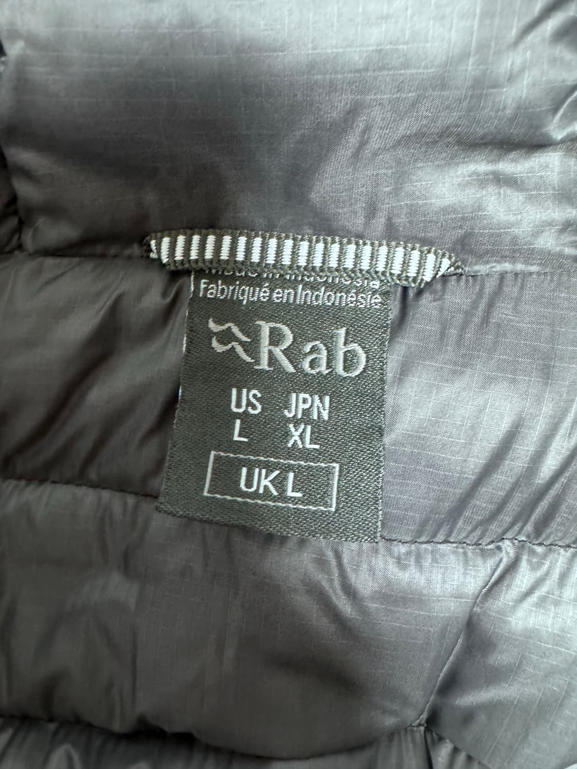 rab 경량패딩 L 상품이미지3