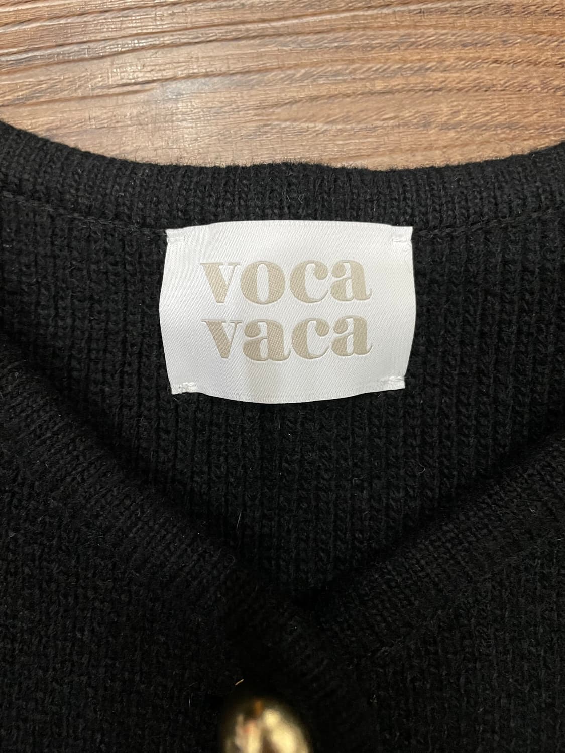 보카바카 세일러 스트라이프 니트 자켓 블랙 상품이미지6