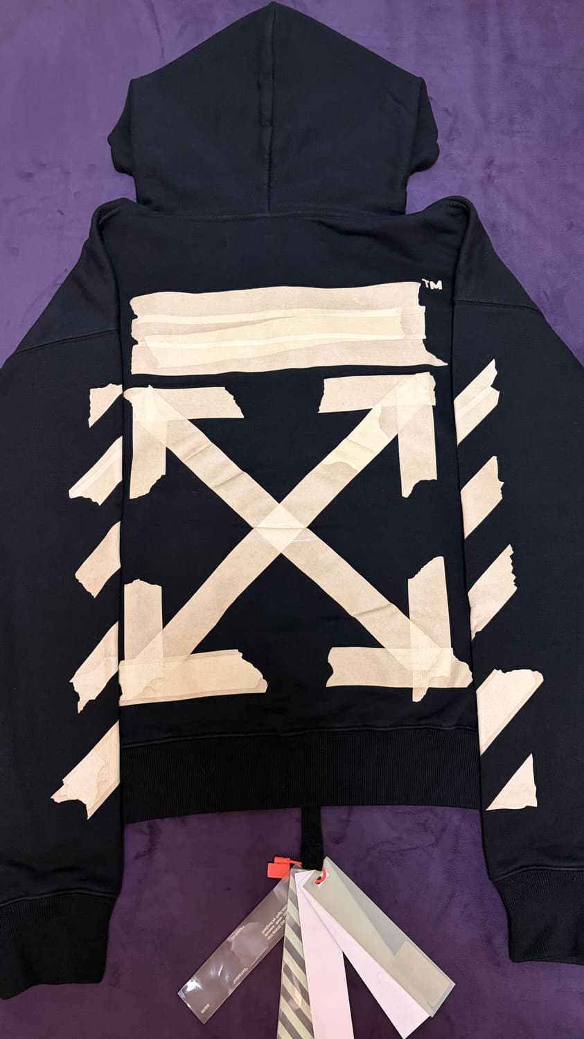 오프화이트 테이프 애로우 L (Hangtag 붙어있음!) 상품이미지8