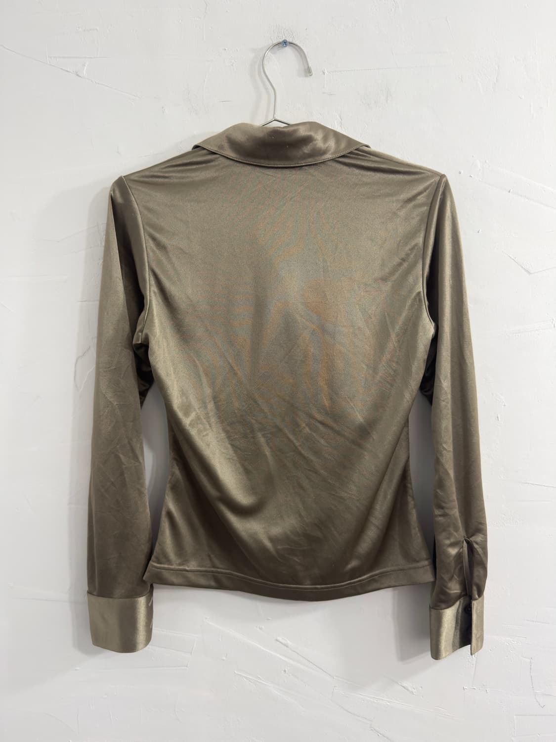 mixt glossy shirring shirt 상품이미지3