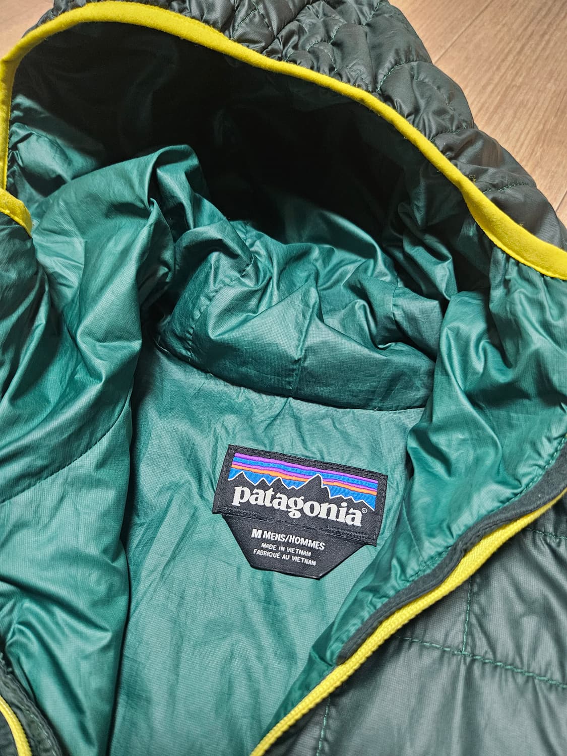 파타고니아 나노퍼프 아노락 후디 후드 집업 경량 패딩 등산 클라이밍 상품이미지6