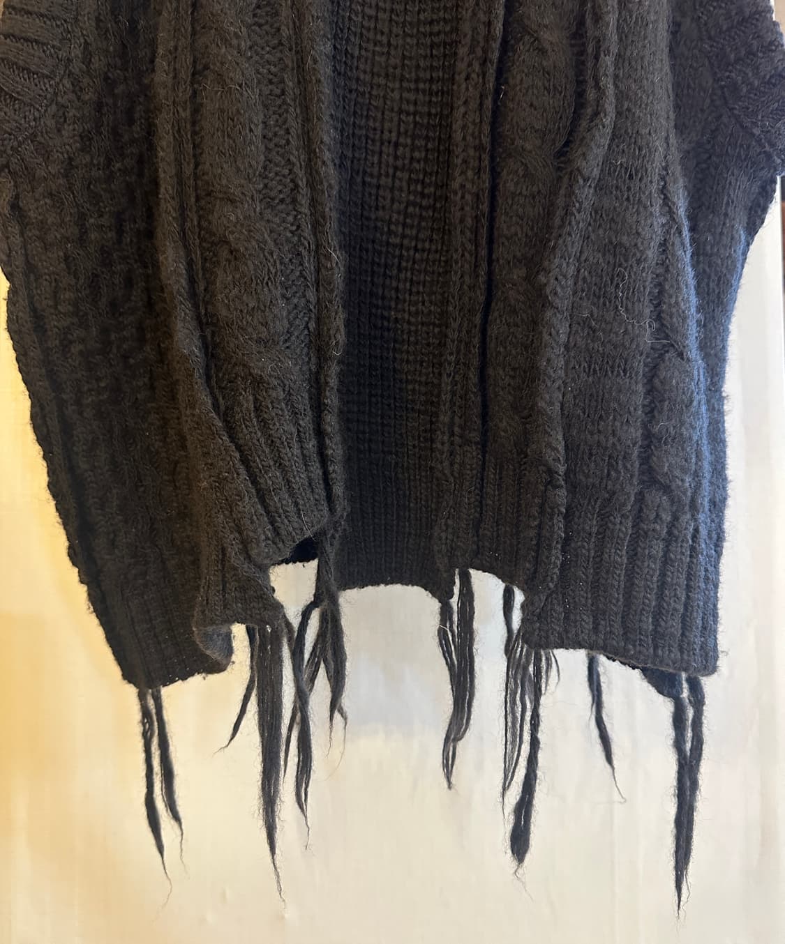 슈가힐 sugarhill 데미지 니트 베스트 (0 사이즈) 상품이미지4