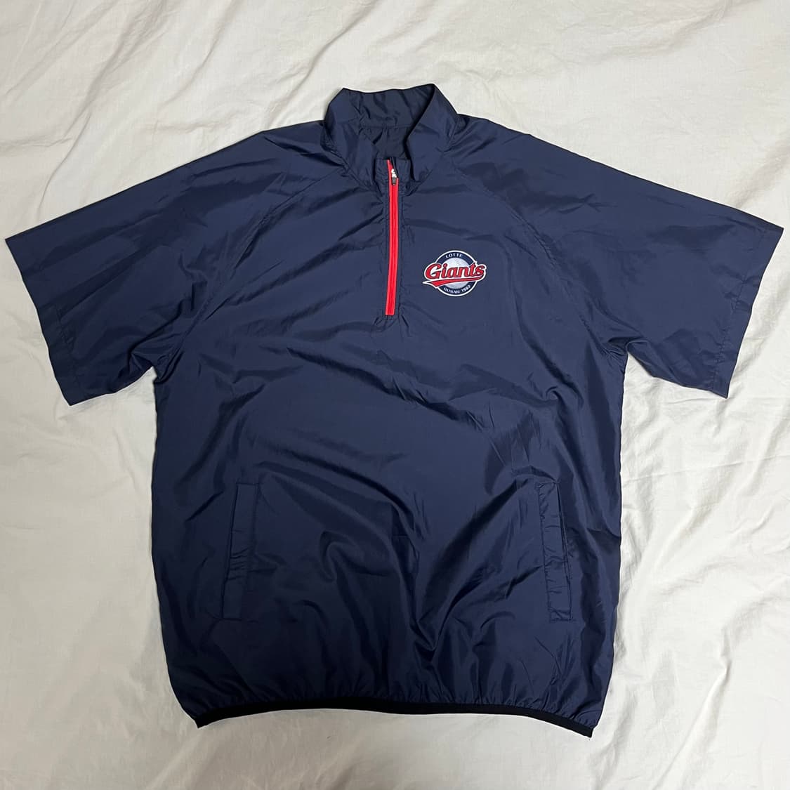 롯데 자이언츠 어센틱 반팔 아노락 유니폼 상품이미지2