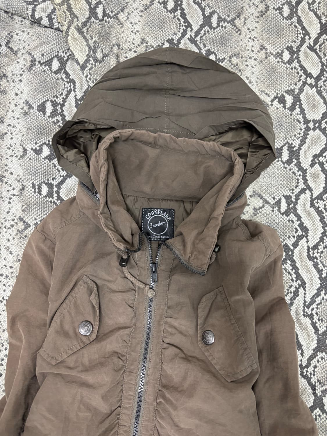 [CORNFLAKE]Bono-Hoodie Shirring Grunge J 상품이미지8