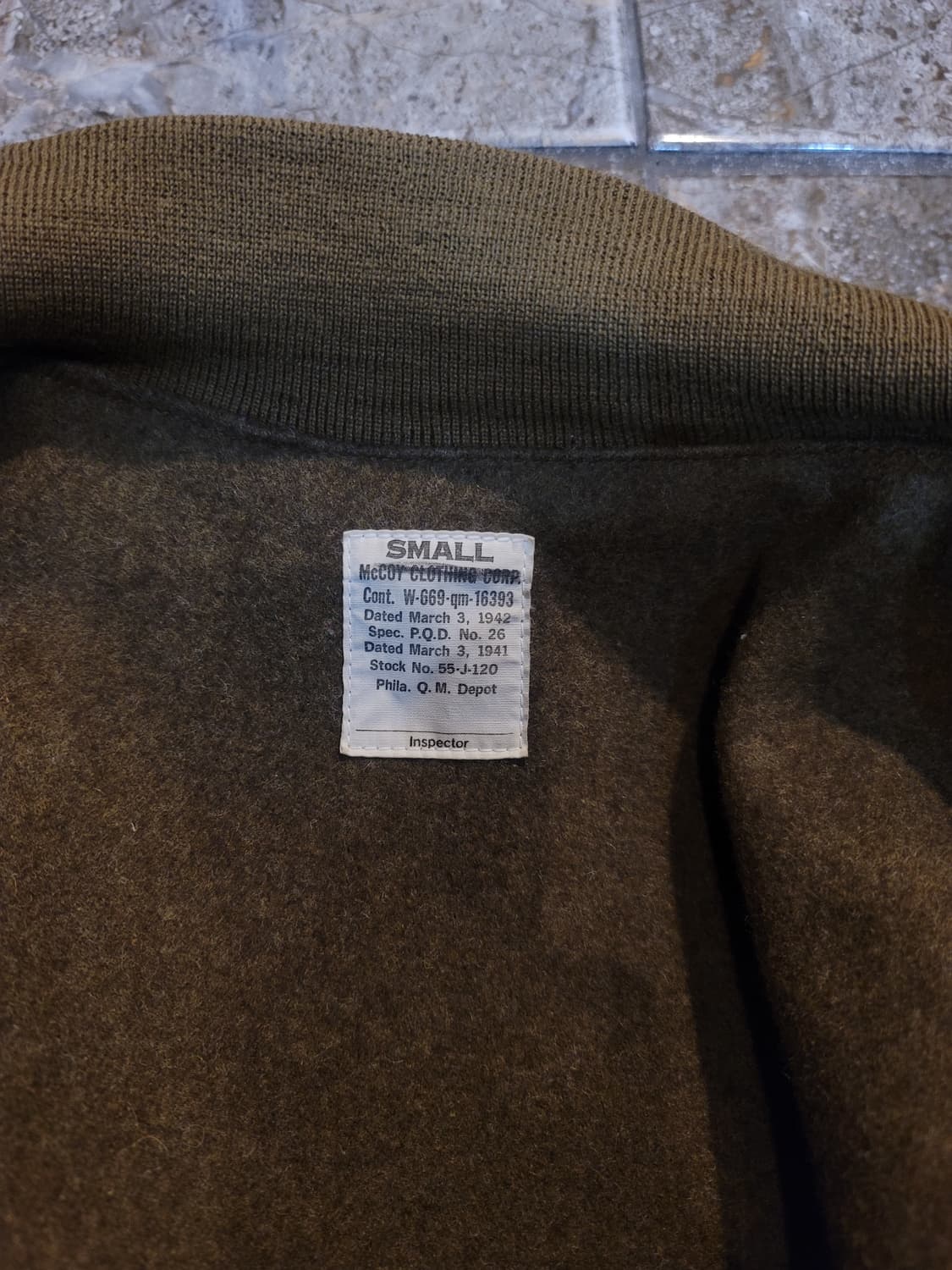 리얼맥코이 탱커 자켓  상품이미지5