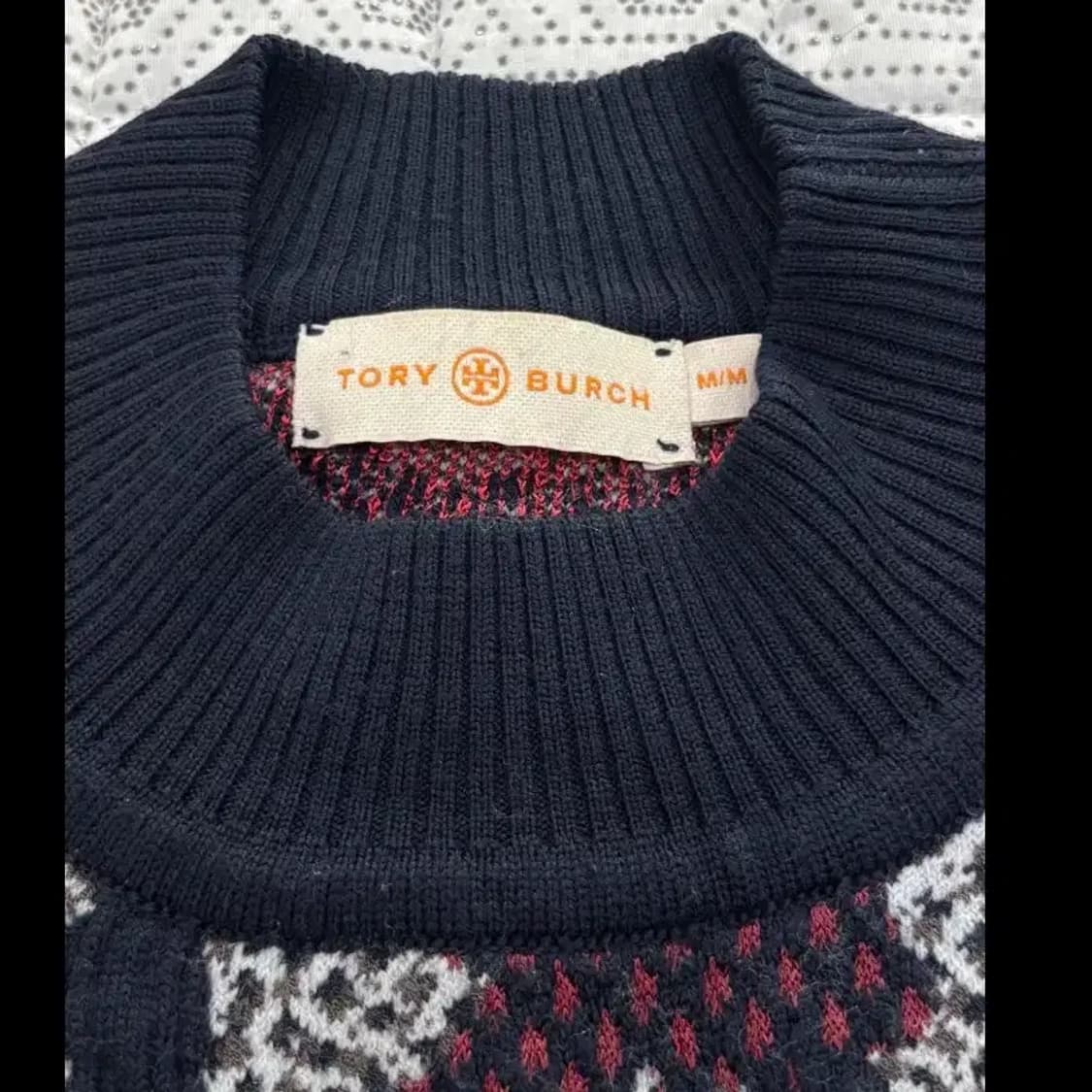 토리버치 플라워 패턴 스웨터 ~55 상품이미지5