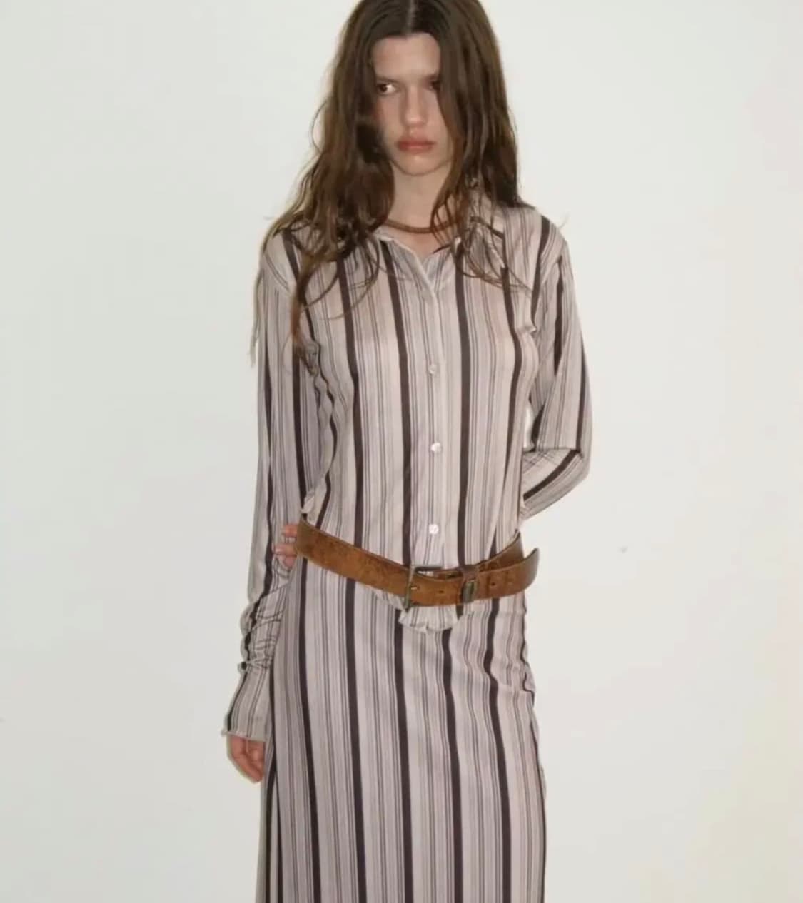 폴리수엠 스트라이프 저지 셔츠 상품이미지2