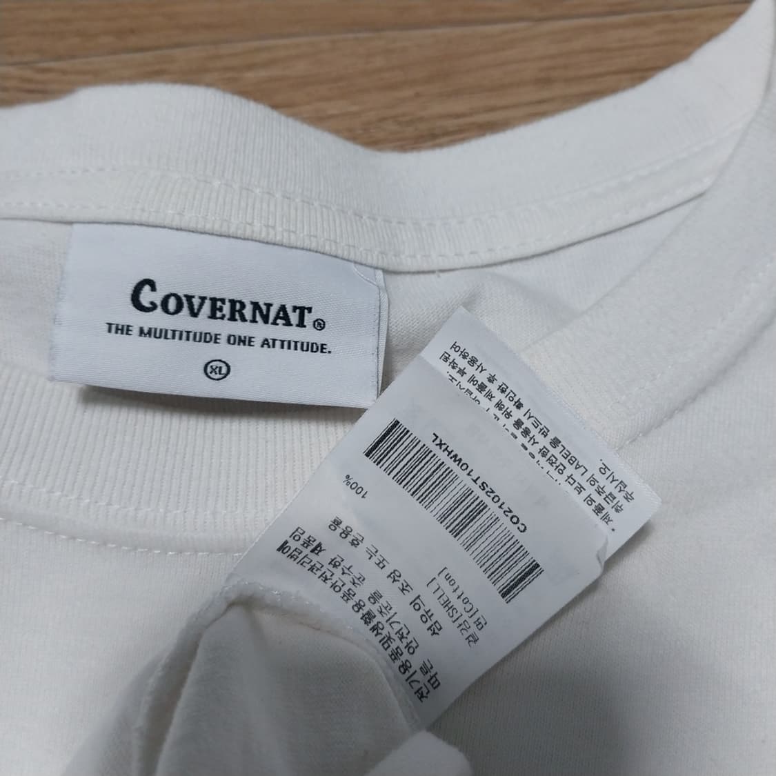 커버낫 남성105 오버핏 반팔 상품이미지5