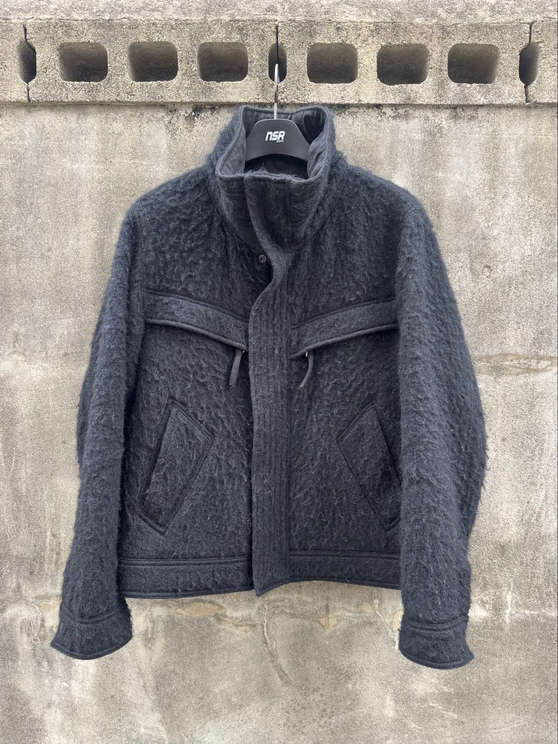 Blackmerle mohair jacket (black/size S) 상품이미지1