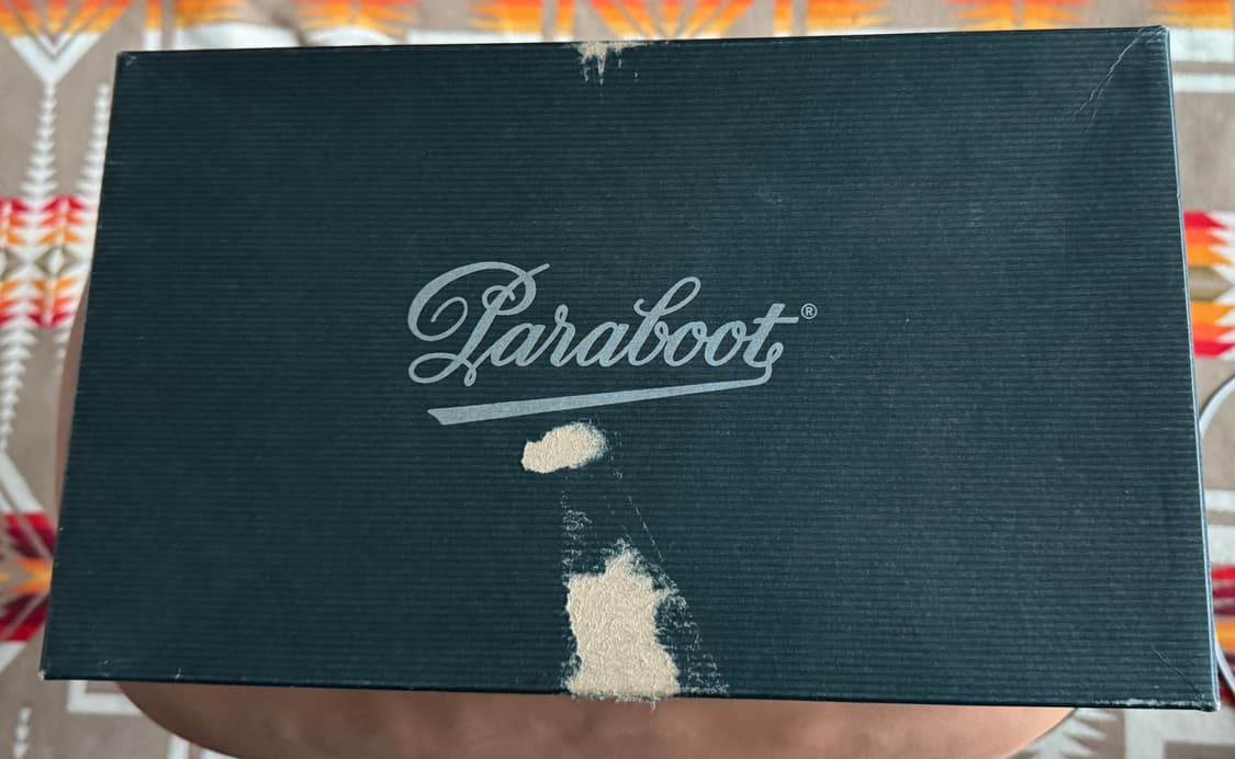 희귀) 파라부트 샴보드 스웨이드믹스 Noire Lis/Vel Marine 상품이미지7