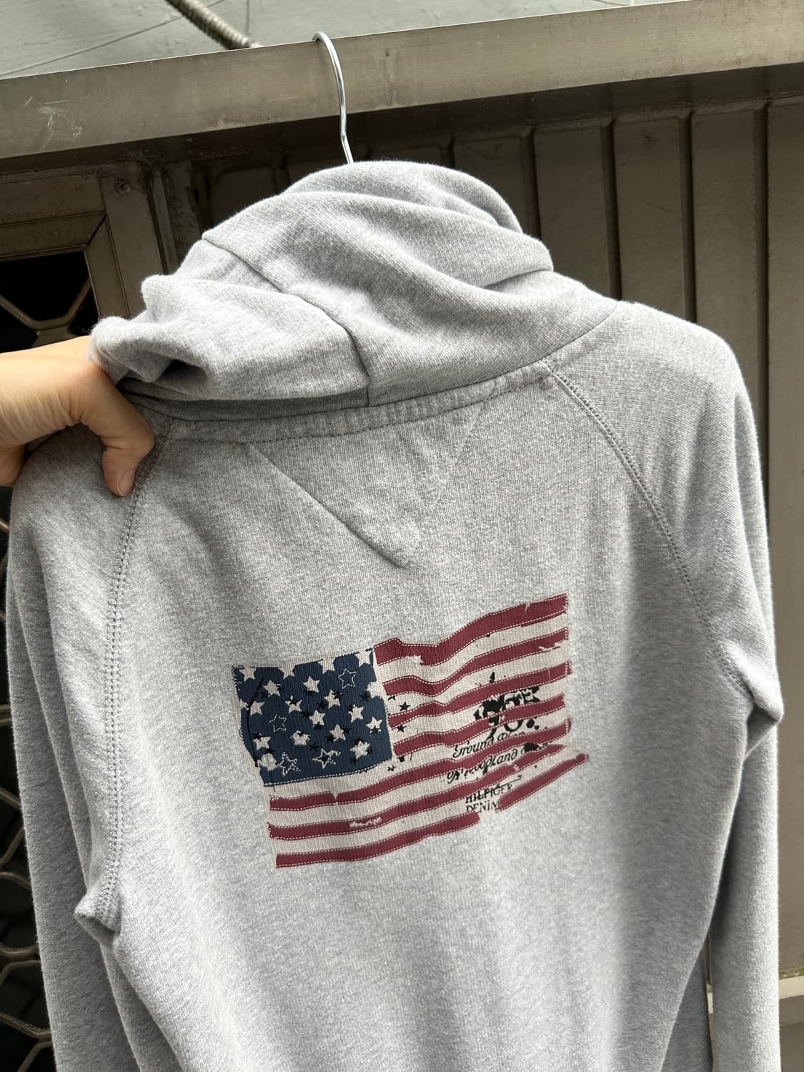 TOMMY HILFIGER DENIM flag hood zip 상품이미지4