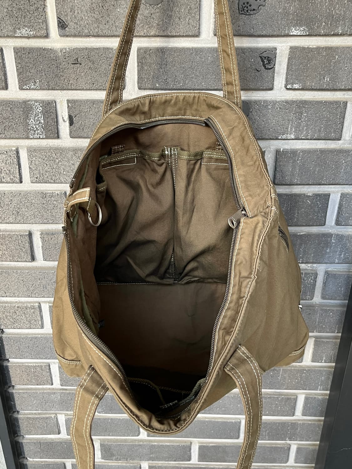 Porter 포터 스티치 코튼 쇼퍼백 상품이미지8