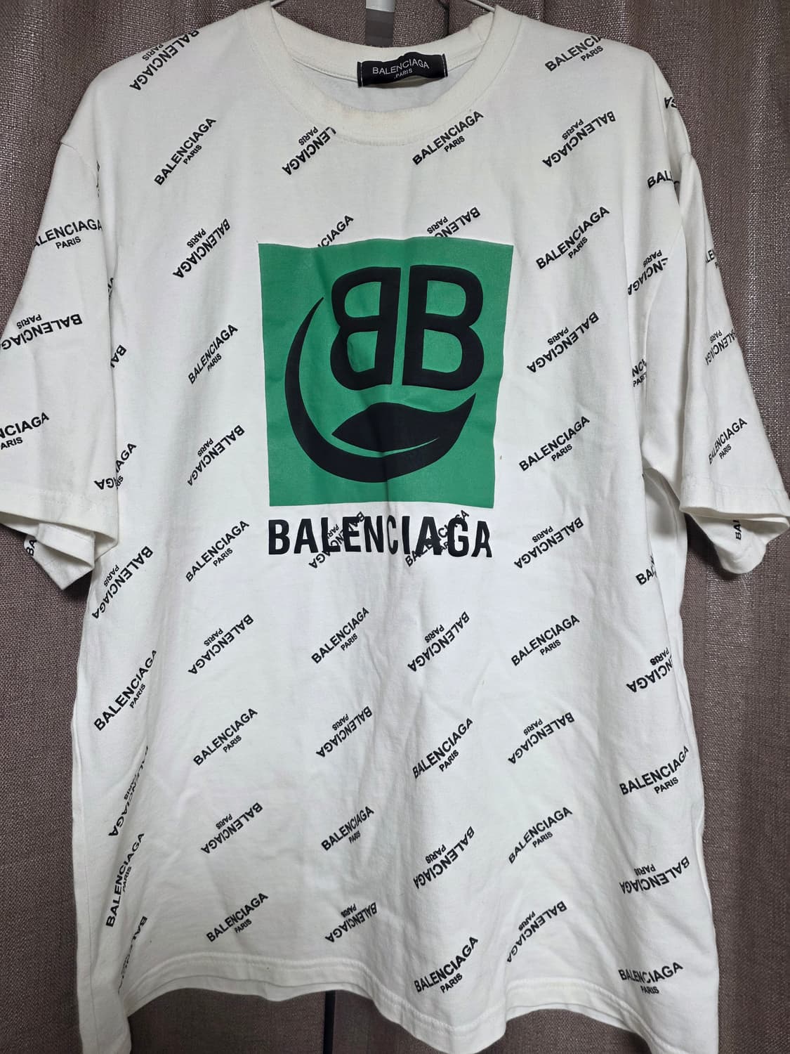 발렌시아가로고반팔 100~103 상품이미지1