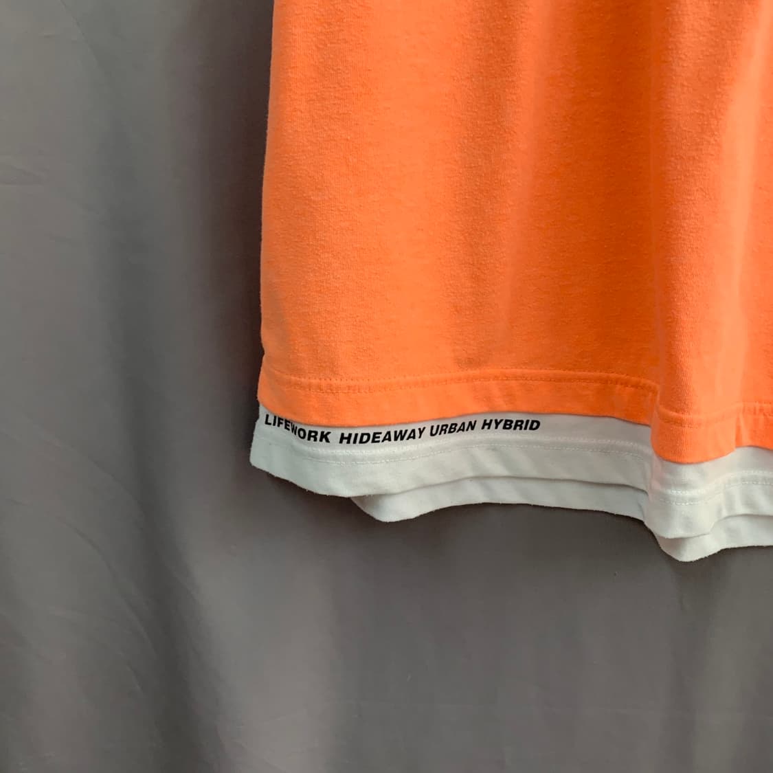 M 라이프워크 레이어드 프린팅 오버핏 반팔티 상품이미지5