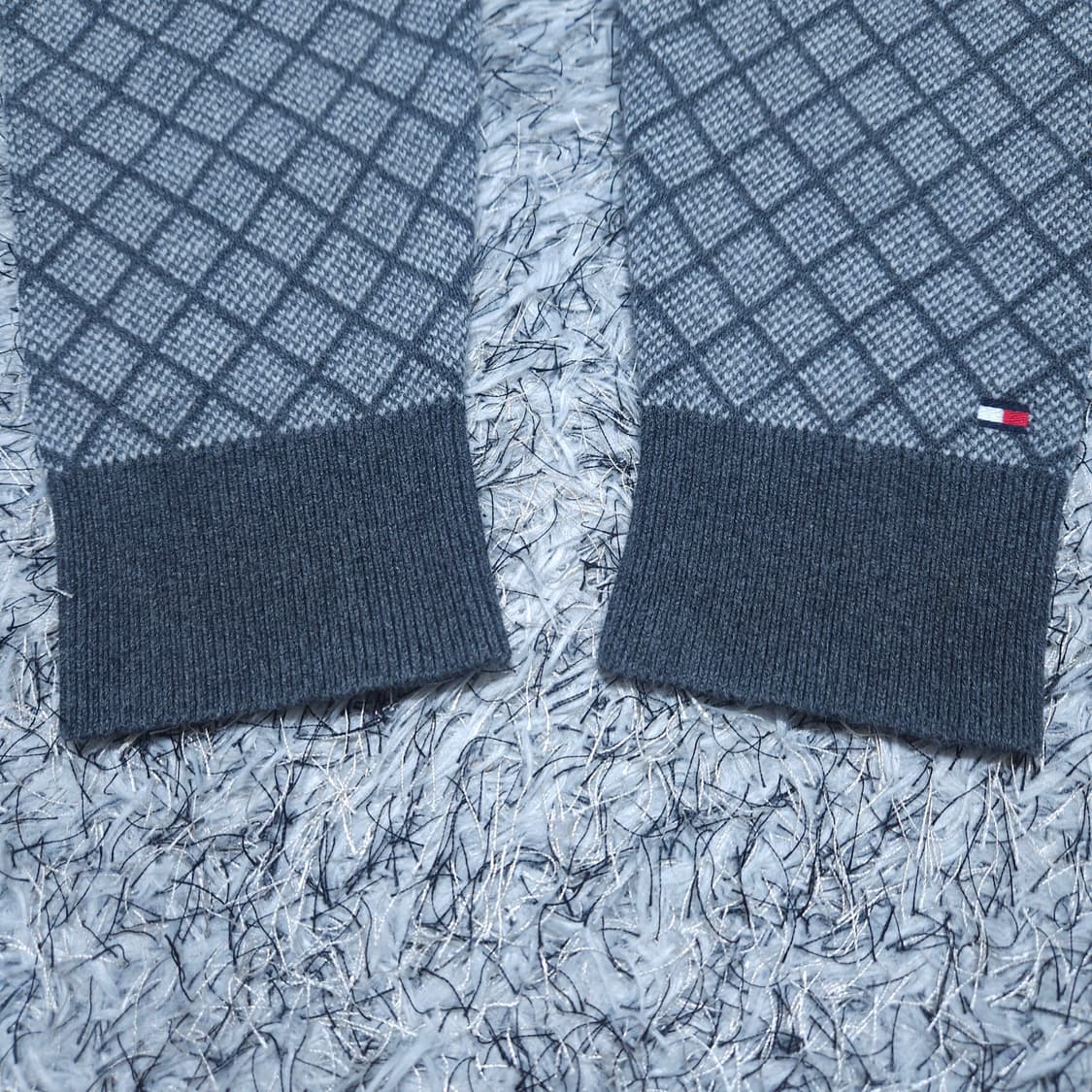 타미힐피거) M 남자 라운드 모직혼방니트 / 왕눈이샵 상품이미지7