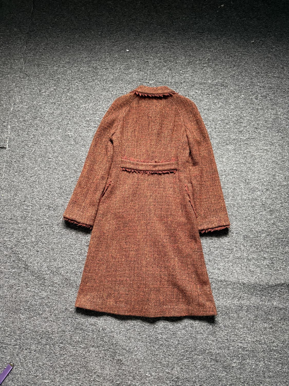 DKNY 프린지 트위드 코트 상품이미지10