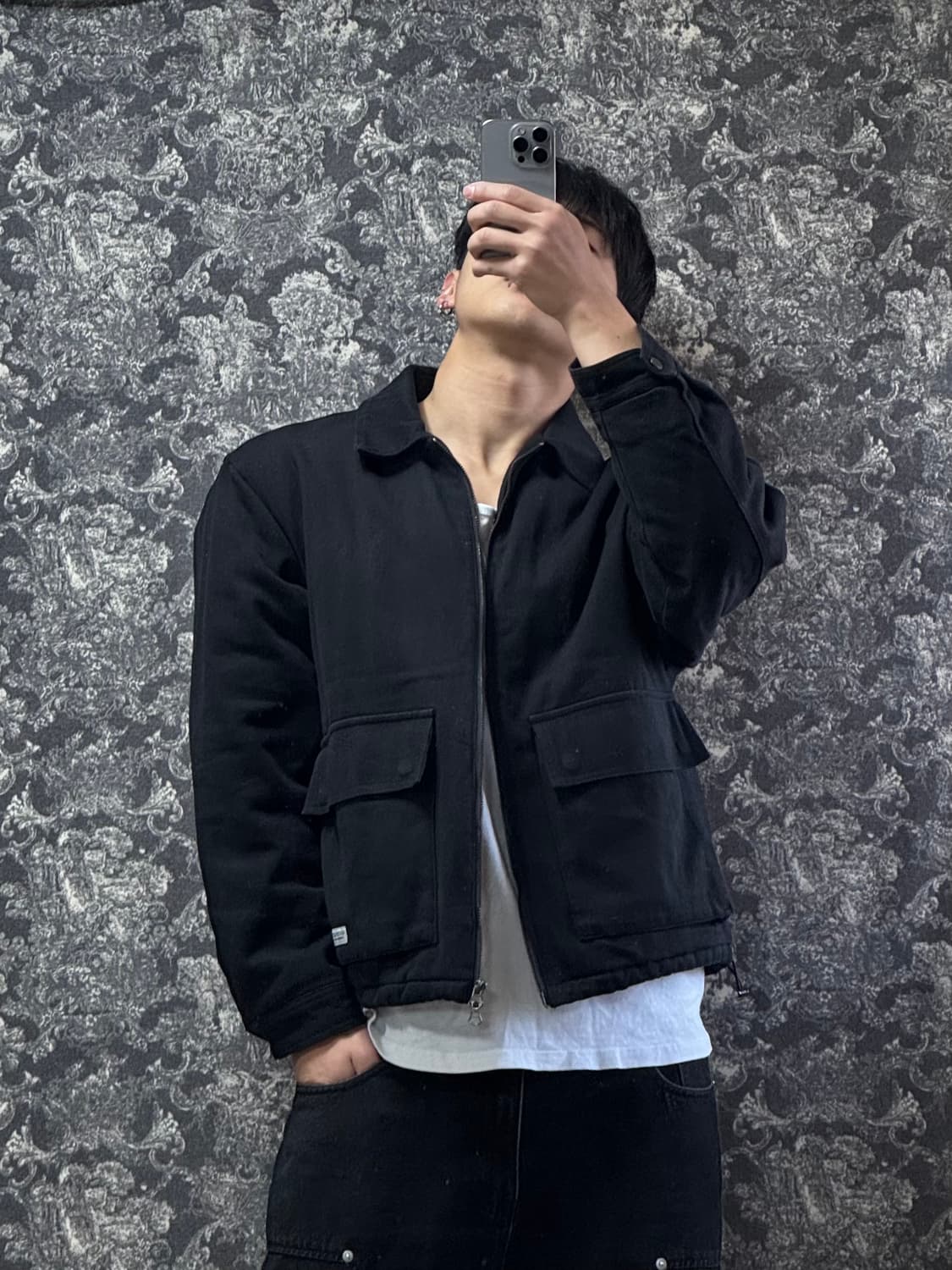 saintpain 세인트페인 누빔 코튼 블루종 상품이미지2