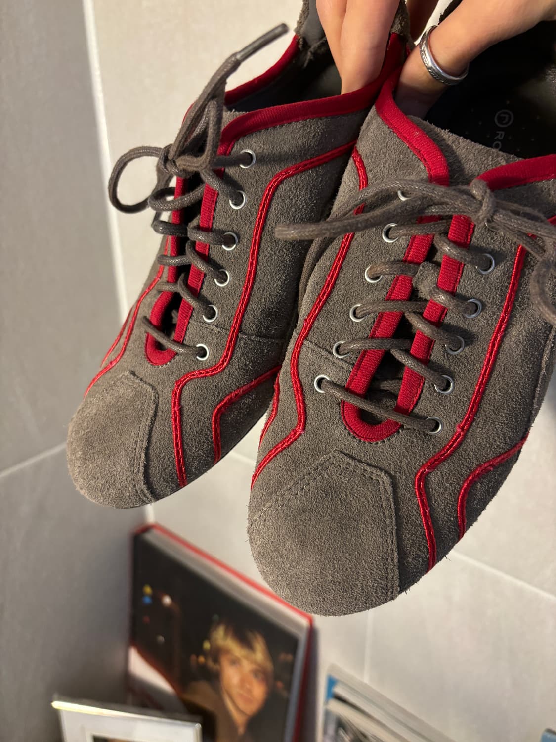 락포트 바이 아디다스 스웨이드 스니커즈 상품이미지3