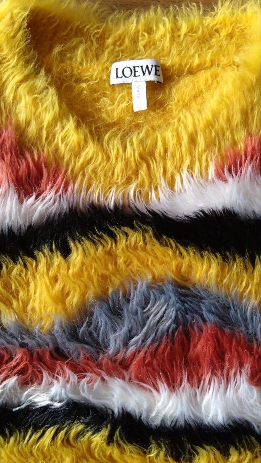 [이종협님 착용] 로에베 22AW 멀티컬러 브러시드 스웨터 상품이미지5