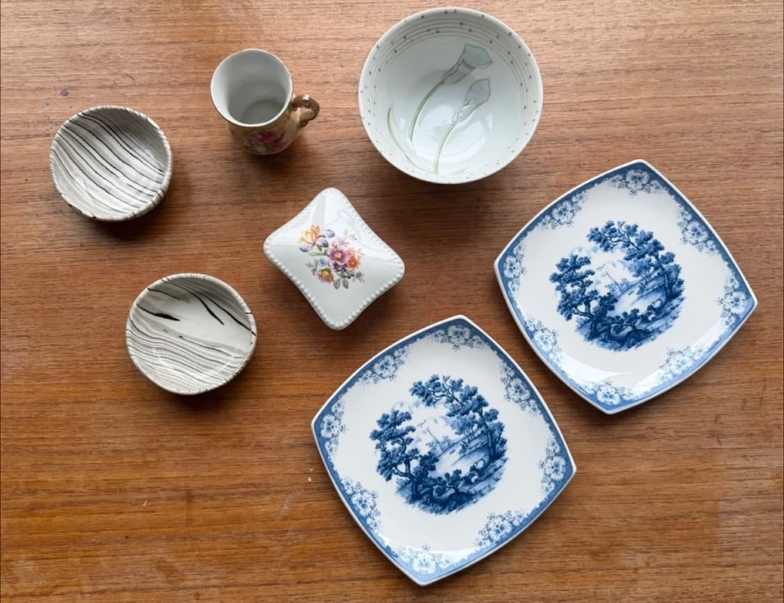 빈티지 테이블웨어 (조부모님 찬장 정리) 일괄 상품이미지2