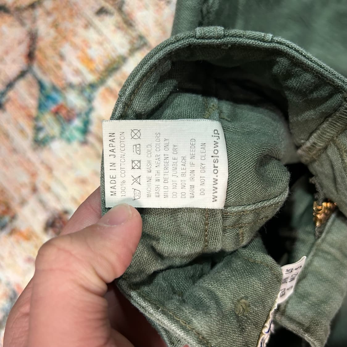 [M] 오어슬로우 퍼티그 팬츠 상품이미지5