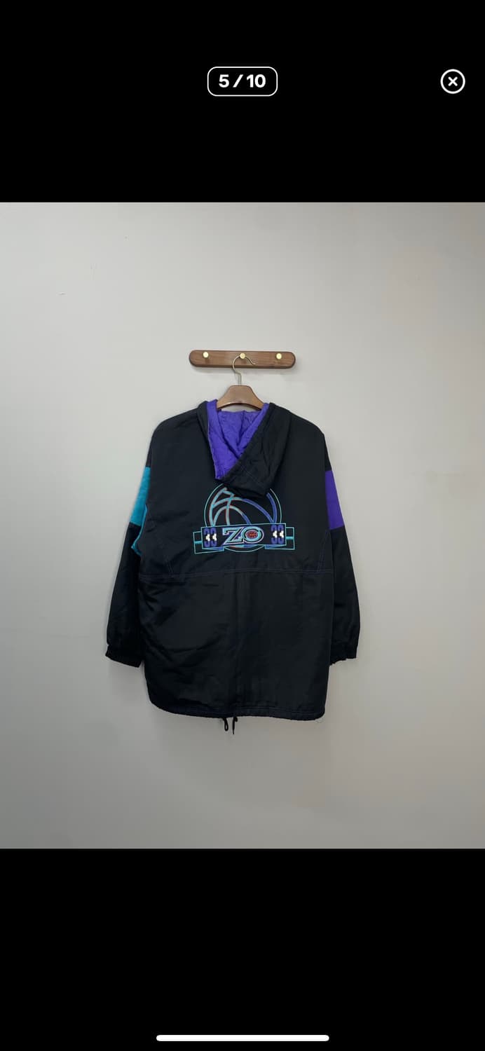 나이키 90s 알론조 모닝 샬럿 호네츠 백로고 자켓 A3116 상품이미지4